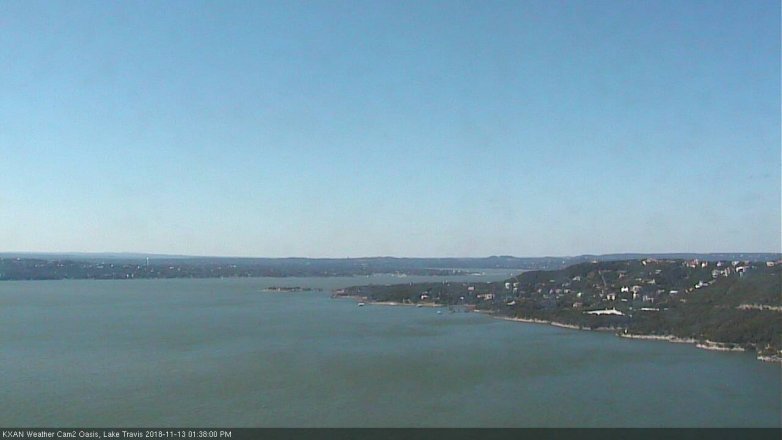 Lake Travis webcam, November 13, 2018 12:40 PM CT