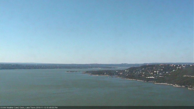Lake Travis webcam, November 13, 2018 12:50 PM CT