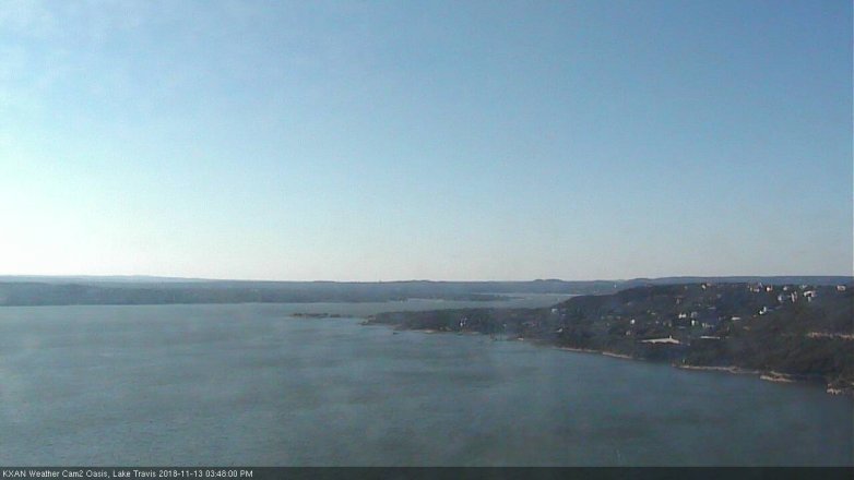 Lake Travis webcam, November 13, 2018 2:50 PM CT