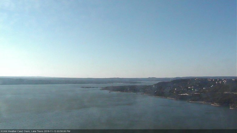 Lake Travis webcam, November 13, 2018 3:00 PM CT
