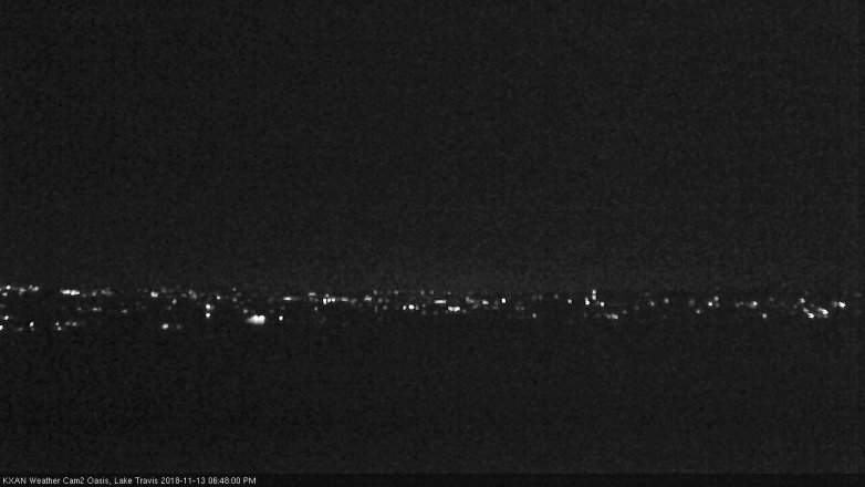 Lake Travis webcam, November 13, 2018 5:50 PM CT