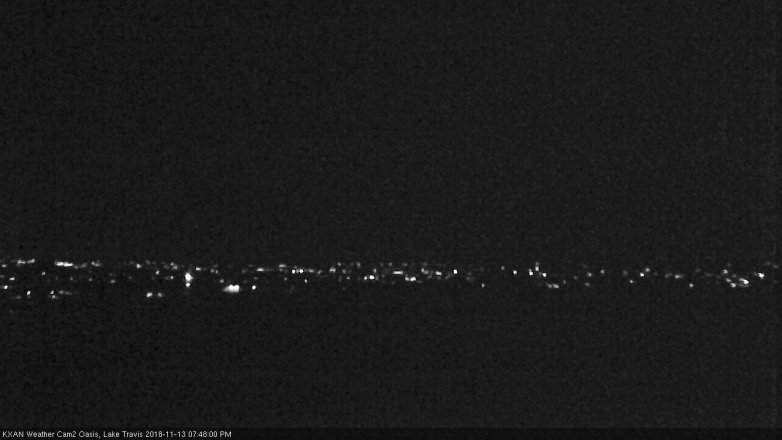 Lake Travis webcam, November 13, 2018 6:50 PM CT