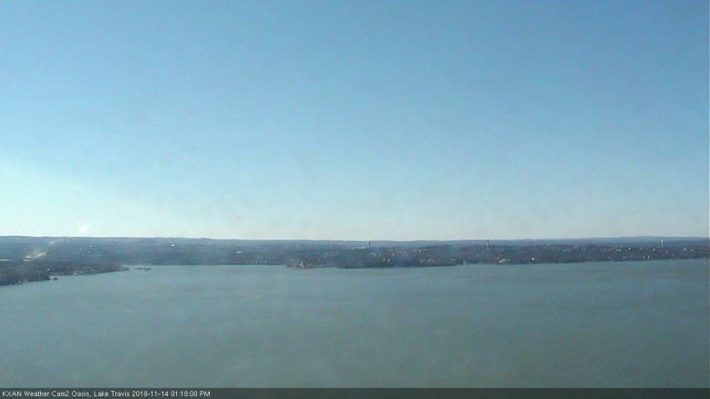 Lake Travis webcam, November 14, 2018 12:20 PM CT