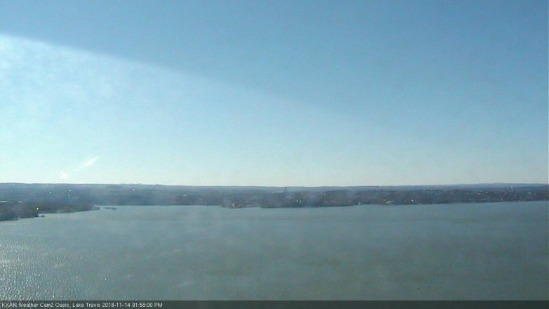 Lake Travis webcam, November 14, 2018 1:00 PM CT