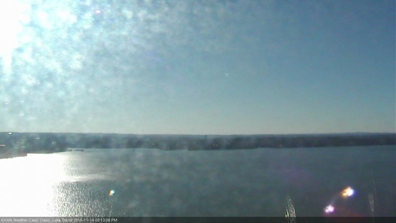 Lake Travis webcam, November 14, 2018 2:15 PM CT