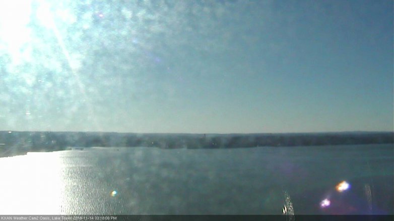 Lake Travis webcam, November 14, 2018 2:20 PM CT