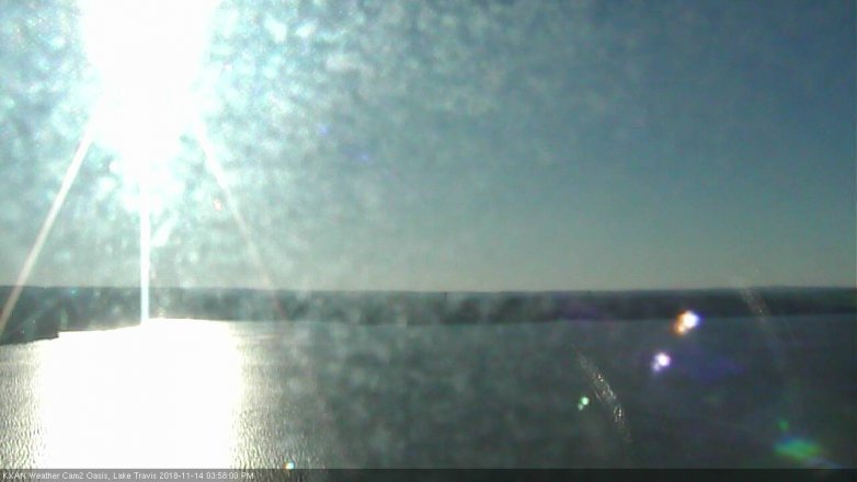 Lake Travis webcam, November 14, 2018 3:00 PM CT
