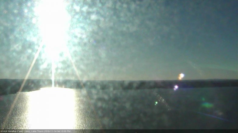 Lake Travis webcam, November 14, 2018 3:20 PM CT