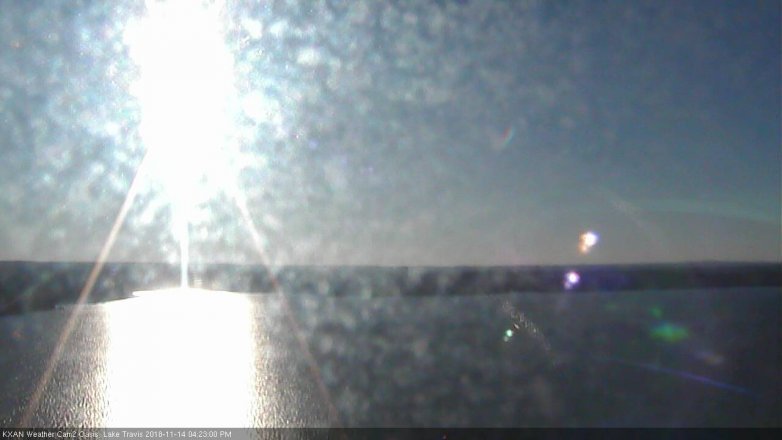 Lake Travis webcam, November 14, 2018 3:25 PM CT