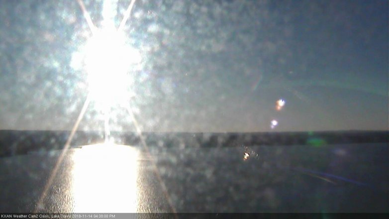 Lake Travis webcam, November 14, 2018 3:40 PM CT
