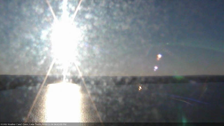 Lake Travis webcam, November 14, 2018 3:45 PM CT