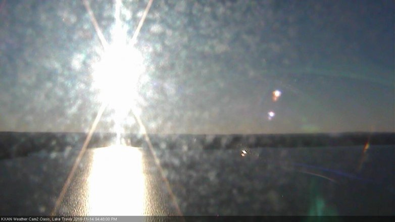 Lake Travis webcam, November 14, 2018 3:50 PM CT