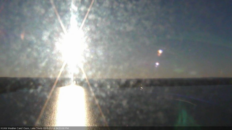 Lake Travis webcam, November 14, 2018 3:55 PM CT