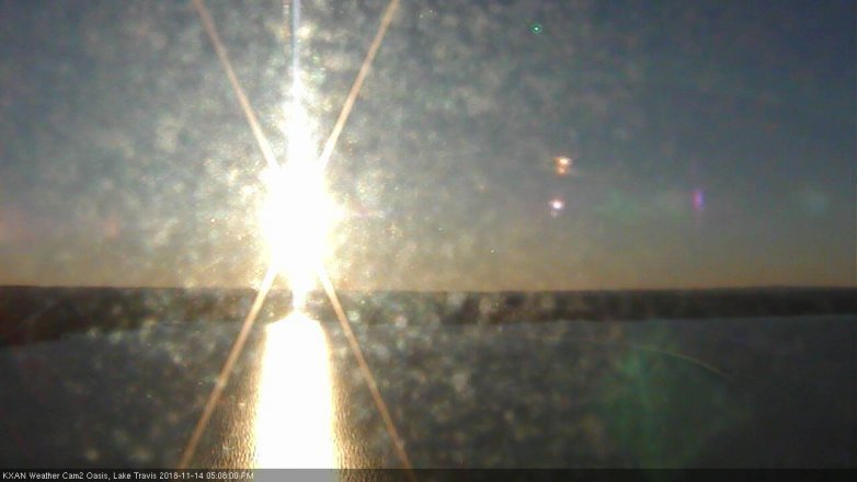 Lake Travis webcam, November 14, 2018 4:10 PM CT
