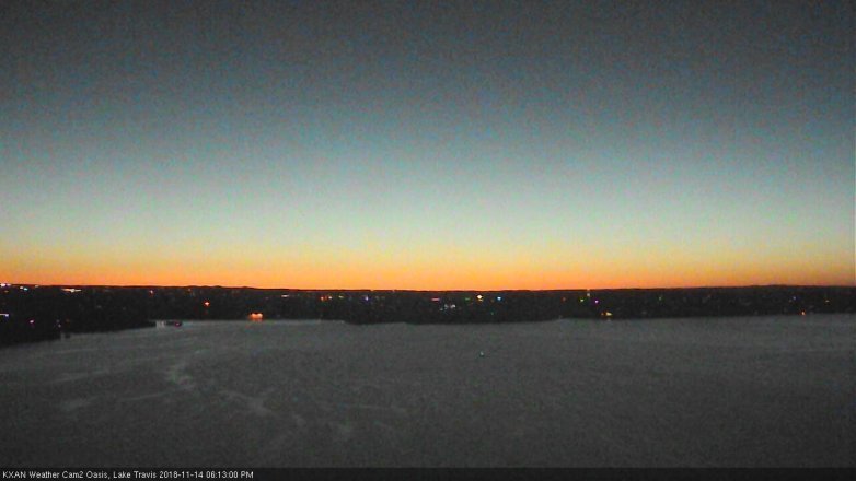 Lake Travis webcam, November 14, 2018 5:15 PM CT