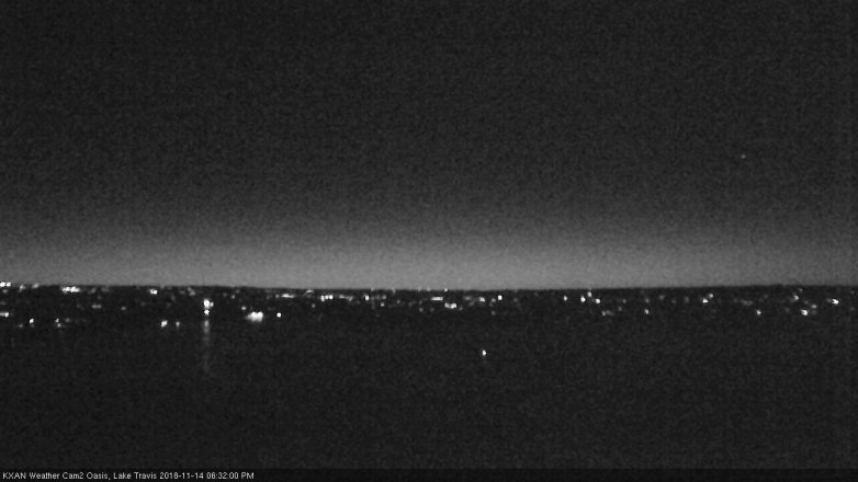 Lake Travis webcam, November 14, 2018 5:35 PM CT