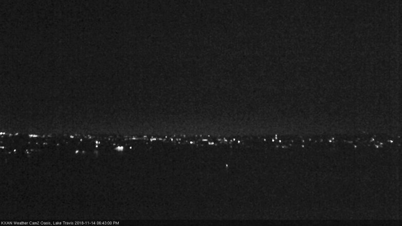 Lake Travis webcam, November 14, 2018 5:45 PM CT