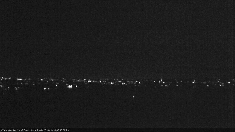 Lake Travis webcam, November 14, 2018 5:50 PM CT