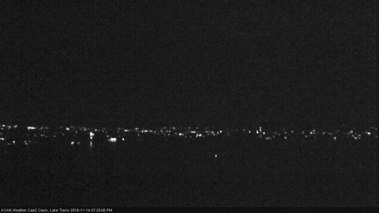 Lake Travis webcam, November 14, 2018 6:30 PM CT