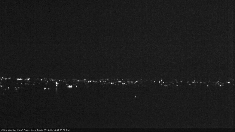Lake Travis webcam, November 14, 2018 6:35 PM CT