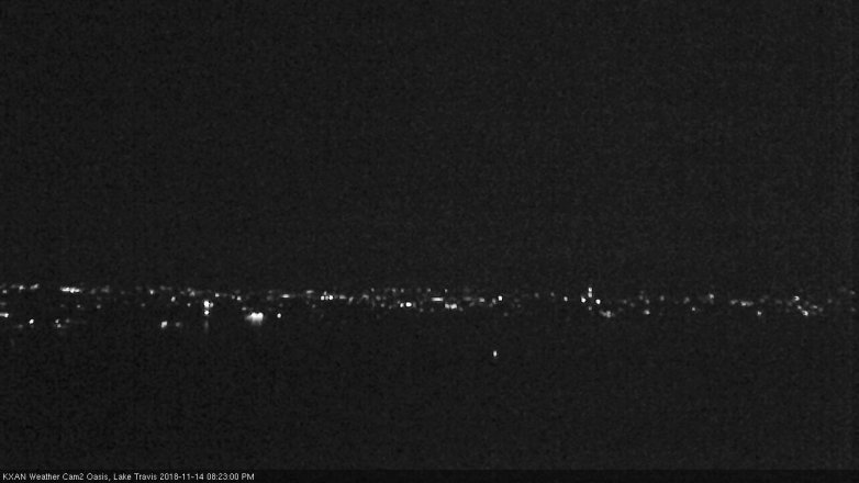 Lake Travis webcam, November 14, 2018 7:25 PM CT