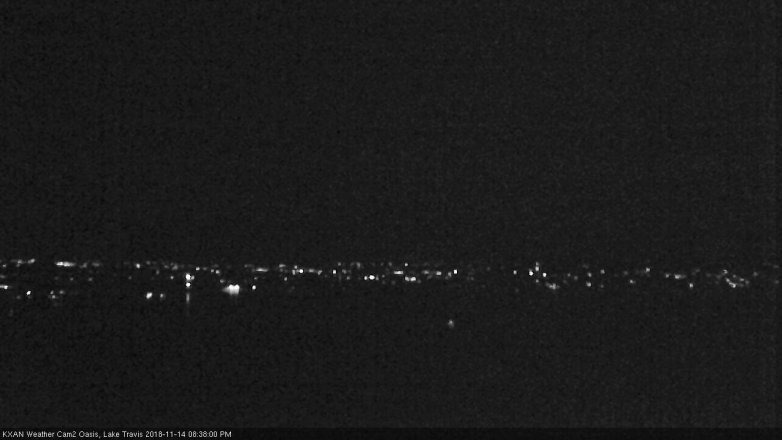 Lake Travis webcam, November 14, 2018 7:40 PM CT