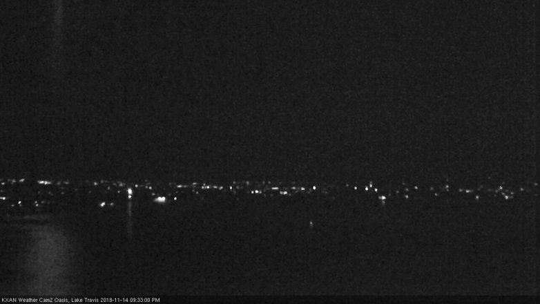 Lake Travis webcam, November 14, 2018 8:35 PM CT