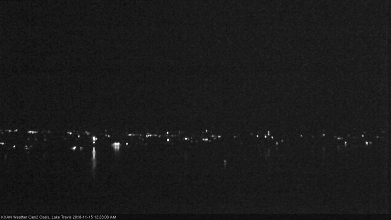 Lake Travis webcam, November 14, 2018 11:25 PM CT