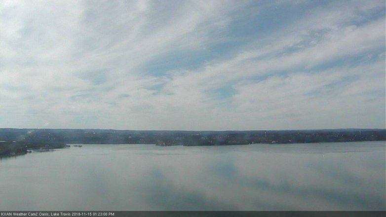Lake Travis webcam, November 15, 2018 12:25 PM CT