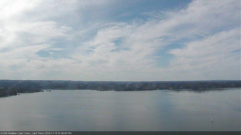 Lake Travis webcam, November 15, 2018 12:50 PM CT