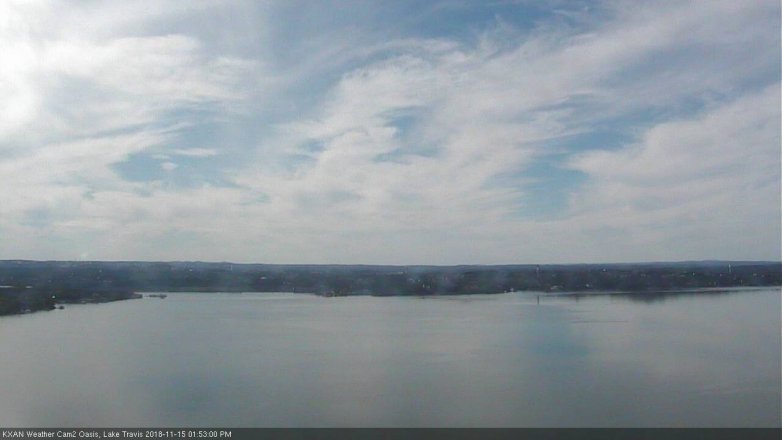 Lake Travis webcam, November 15, 2018 12:55 PM CT