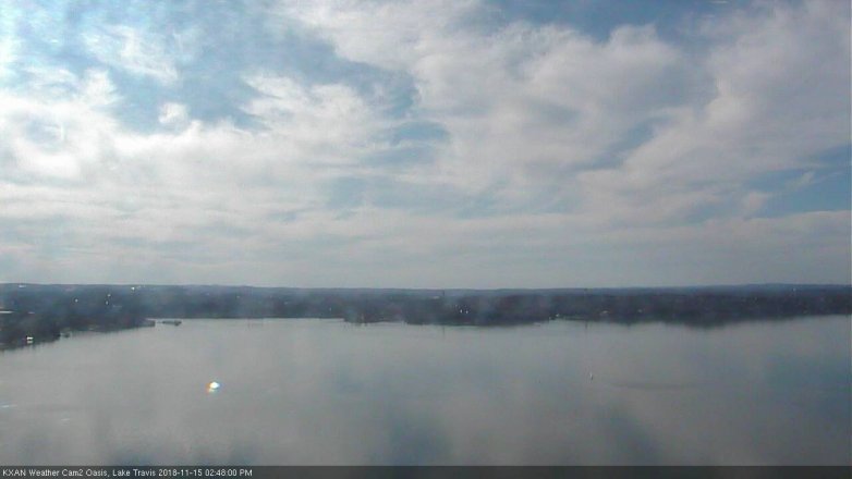 Lake Travis webcam, November 15, 2018 1:50 PM CT