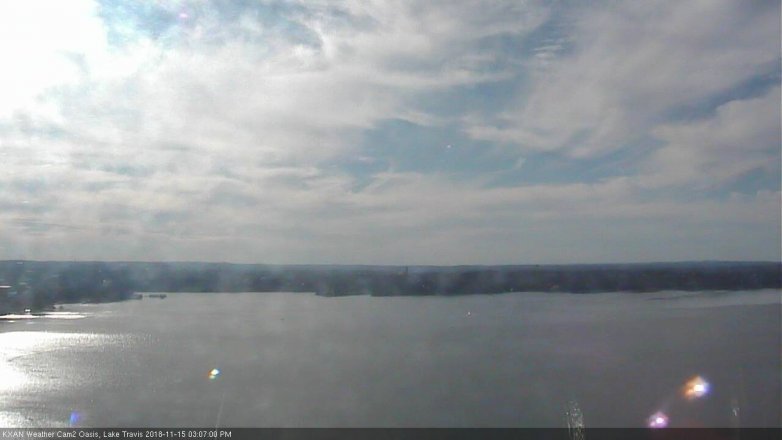 Lake Travis webcam, November 15, 2018 2:10 PM CT