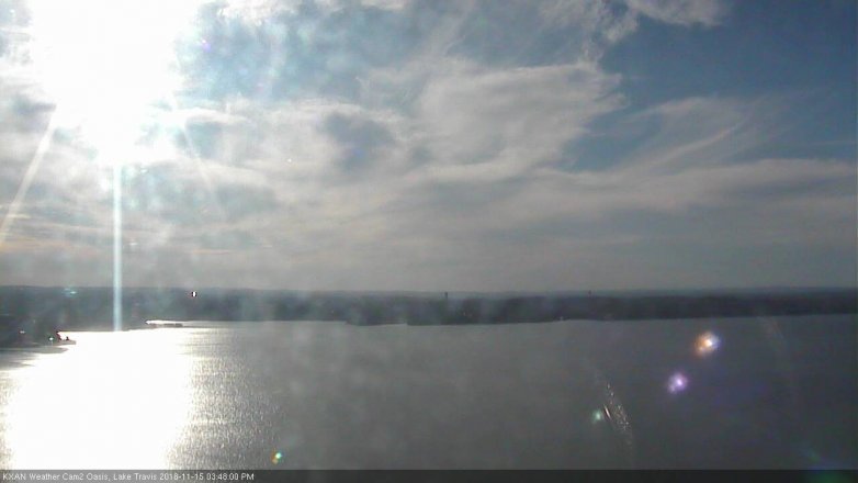 Lake Travis webcam, November 15, 2018 2:50 PM CT