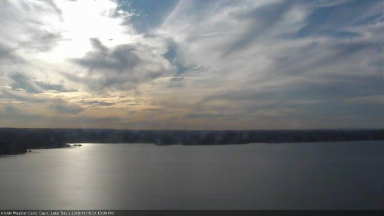Lake Travis webcam, November 15, 2018 3:20 PM CT