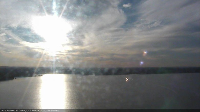 Lake Travis webcam, November 15, 2018 3:40 PM CT