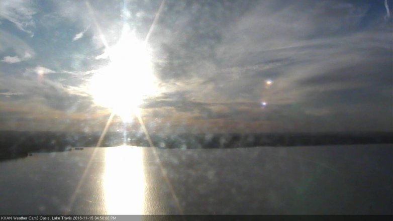 Lake Travis webcam, November 15, 2018 4:00 PM CT