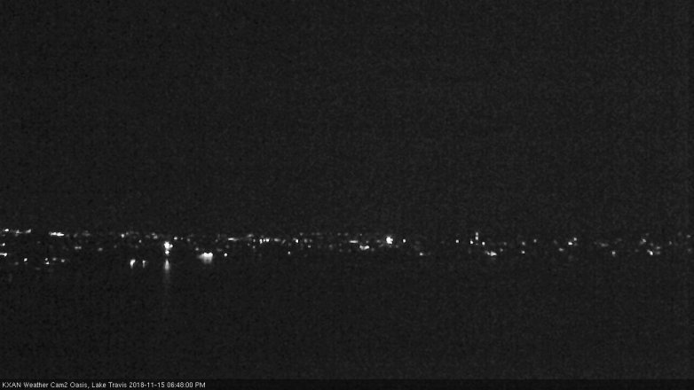 Lake Travis webcam, November 15, 2018 5:50 PM CT
