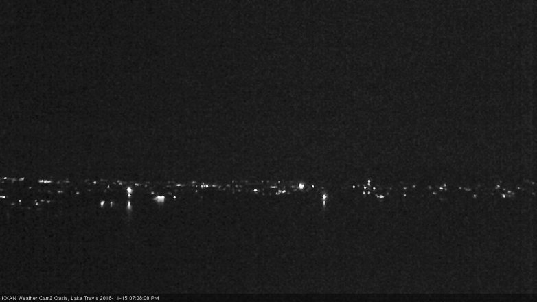 Lake Travis webcam, November 15, 2018 6:10 PM CT