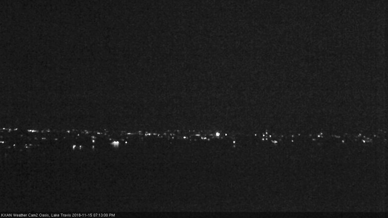 Lake Travis webcam, November 15, 2018 6:15 PM CT