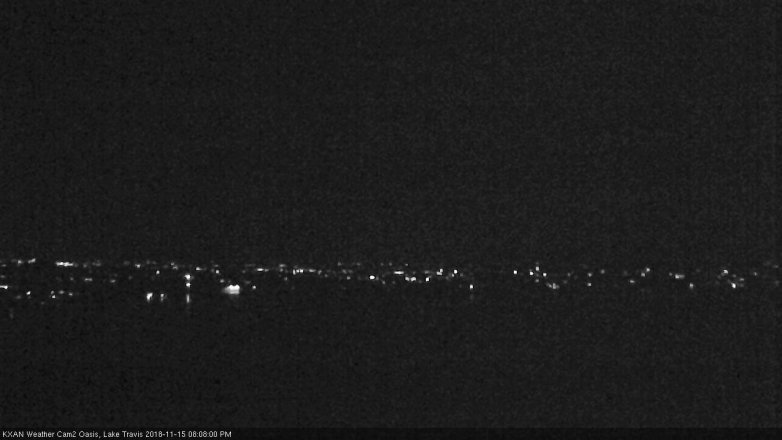 Lake Travis webcam, November 15, 2018 7:10 PM CT