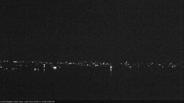 Lake Travis webcam, November 15, 2018 7:15 PM CT