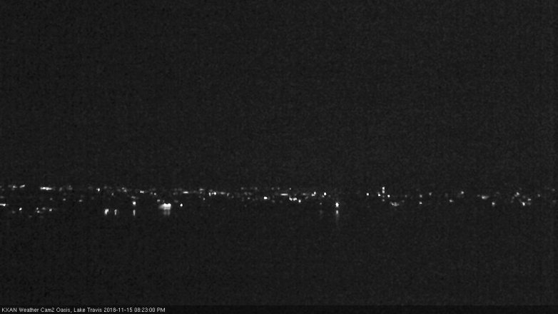 Lake Travis webcam, November 15, 2018 7:25 PM CT