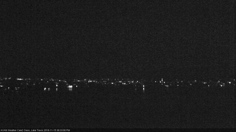 Lake Travis webcam, November 15, 2018 7:35 PM CT