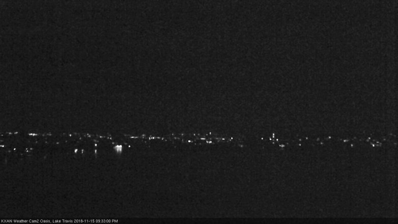 Lake Travis webcam, November 15, 2018 8:35 PM CT