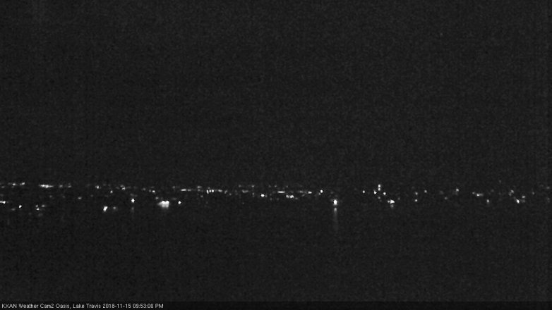 Lake Travis webcam, November 15, 2018 8:55 PM CT