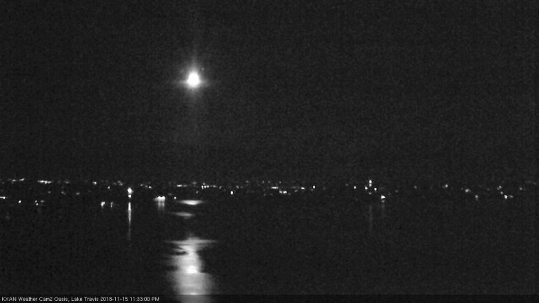 Lake Travis webcam, November 15, 2018 10:35 PM CT
