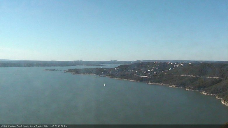 Lake Travis webcam, November 16, 2018 2:15 PM CT