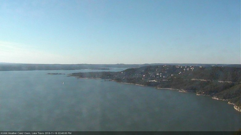 Lake Travis webcam, November 16, 2018 2:50 PM CT
