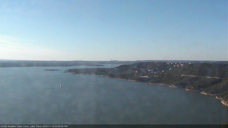 Lake Travis webcam, November 16, 2018 3:00 PM CT